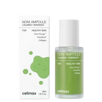 Celimax Noni Ampoule for Calming & Radiance 30 ml Soothes Skin & Enhances Natural Glow (K Beauty)