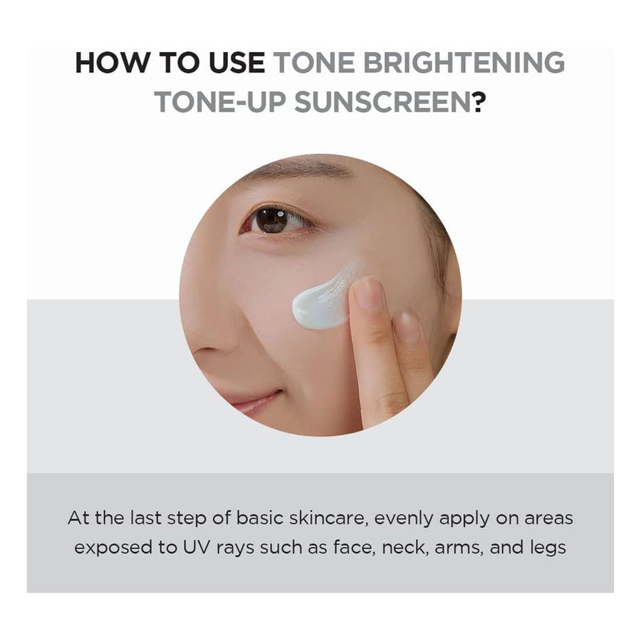SKIN1004 Madagascar Centella Tone Brightening Tone Up Sunscreen SPF50+ PA++++ 50 ml Brightening & UV Protection (K Beauty)