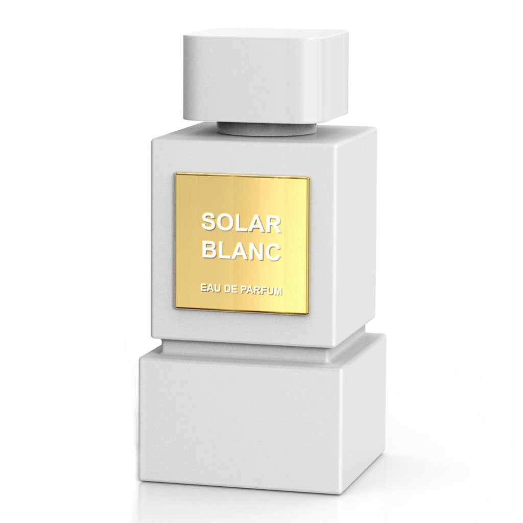 Milestone Parfums Solar Blanc Eau De Parfum 100ml – Long Lasting Fresh Clean Luxury Fragrance for Men & Women