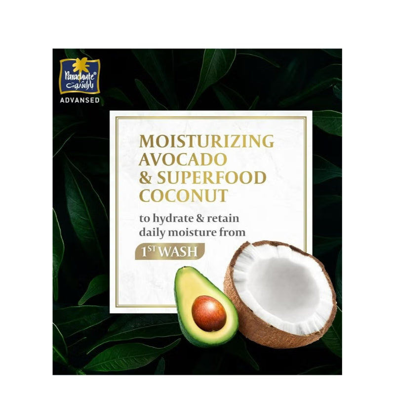 Parachute Adv Coconut & Avocado Daily Moisture Shampoo 340ml