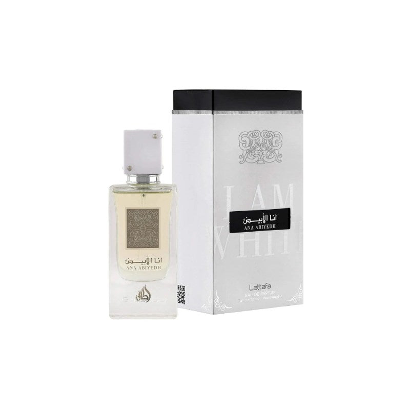 Lattafa Ana Abiyedh Eau de Parfum 60ml - Long Lasting Fresh Unisex Fragrance for Men & Women