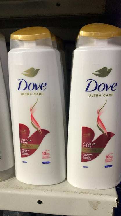 Dove Ultra Care Color Care Shampoo 400ml - Protects Hair Color & Nourishes for Long-Lasting Shine