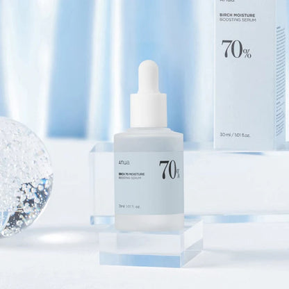 Anua Birch 70% Moisture Boosting Serum 30 ml Deep Hydration & Skin Nourishment (K Beauty)