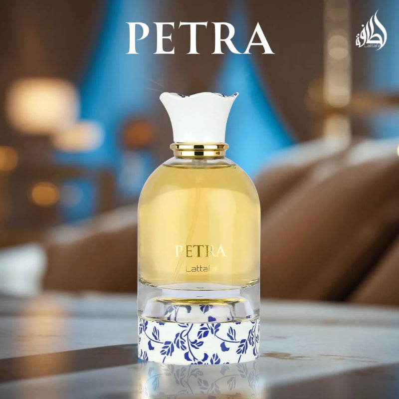 Lattafa Petra Eau de Parfum 100ml - Long Lasting Original Luxury Unisex Fragrance for Men & Women