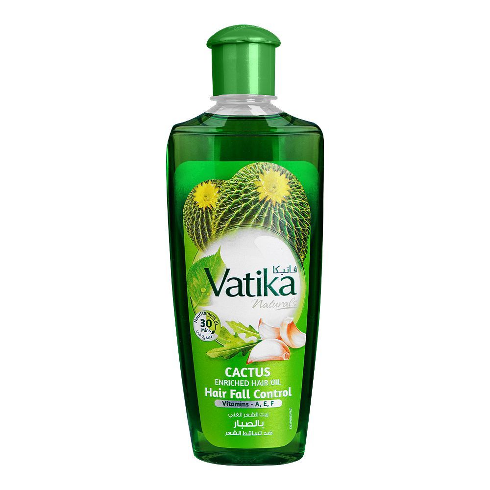 Vatika Naturals Hair Fall Control Cactus Enriched Hair Oil 200ml