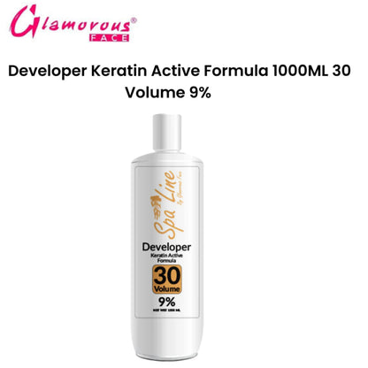 Spa Line Developer Keratin Active Formula 1000ML 30 Volume 9%