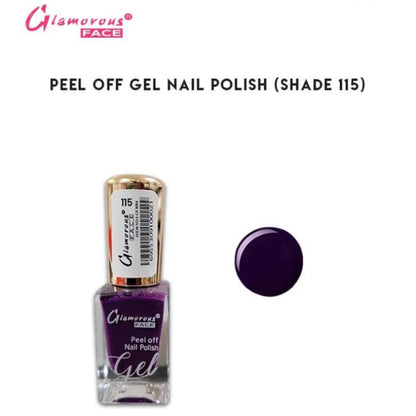 Glamorous Face Gel Peel Off Nail Polish (SHADE 115)