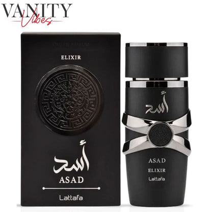 Lattafa Asad Elixir Eau De Parfum 100ml for Men | Original Long Lasting Perfume