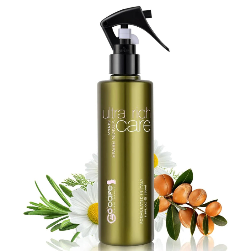 GOCARE Vitamin Repair Heat Protection Hair Spray Natural Formula 250ml (Damage Repair & Styling Care)