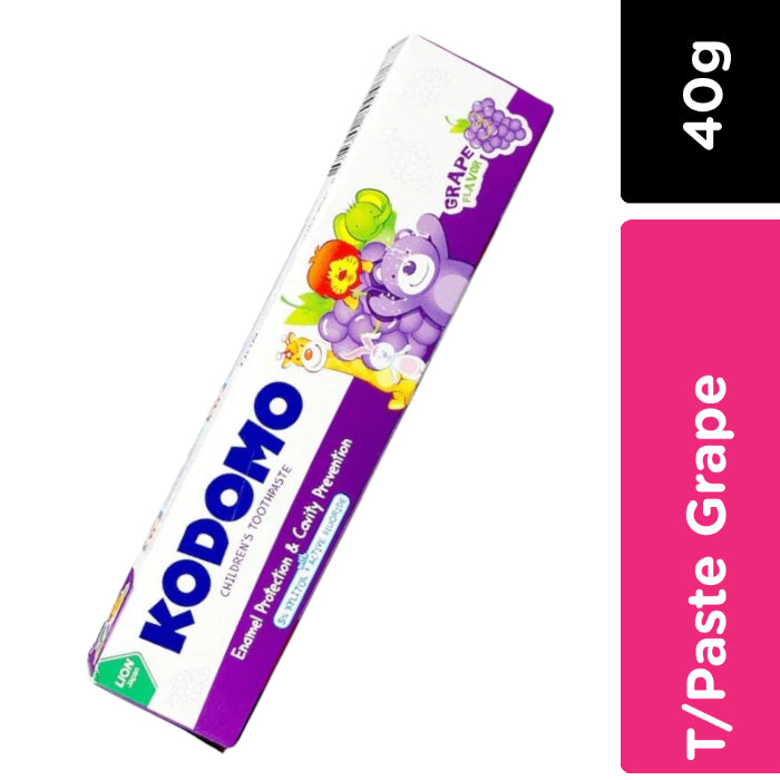 Kodomo Lion Grape 0.5 Yrs Cream Tooth Paste 40g