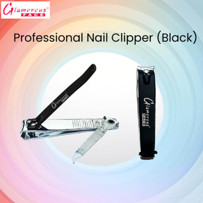 Glamorous Face Professional Nail Clipper (Black)