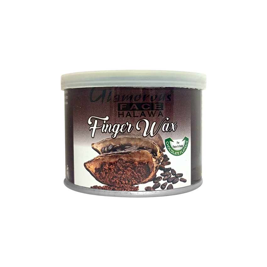 Glamorous Face Tin Finger Wax 250 gm (Chocolate)