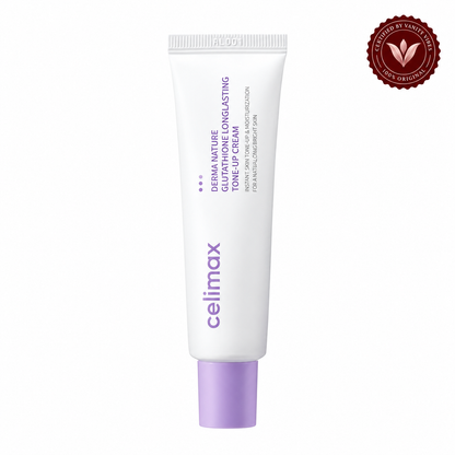 Celimax Derma Nature Glutathione Longlasting Tone-Up Cream 35 ml Brightening & Even Skin Tone (K Beauty) — Vanity Vibes sealed product photo