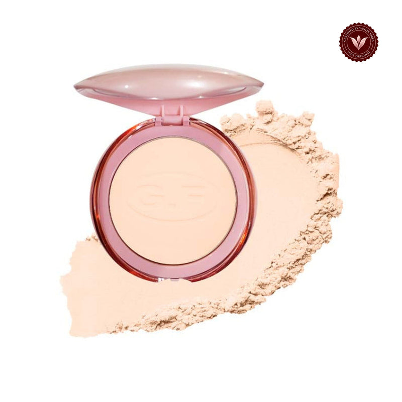 Glamorous Face Two Way Cake Compact Powder (Shade:03) white-background product image with Vanity Vibes badge