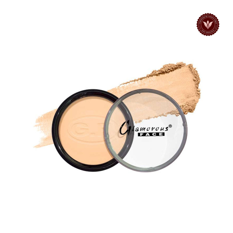 Glamorous Face Refill Pack Face Powder (Shade:04 Medium Beige white-background product image with Vanity Vibes badge
