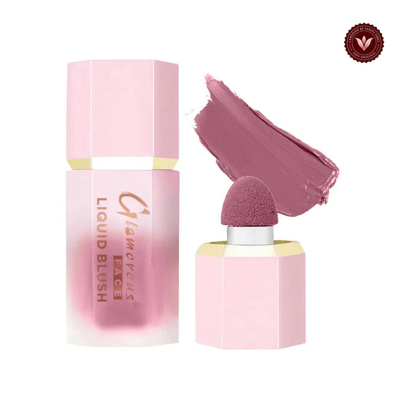 Glamorous Face Liquid Blush Cream (Shade:02) white-background product image with Vanity Vibes badge