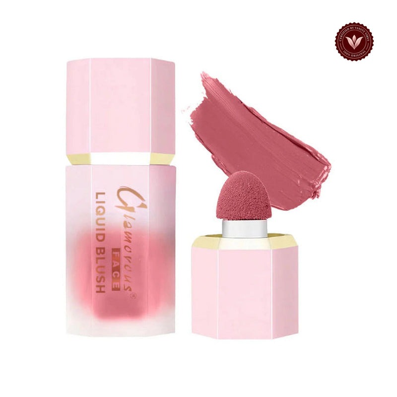 Glamorous Face Liquid Blush Cream (Shade:05) white-background product image with Vanity Vibes badge