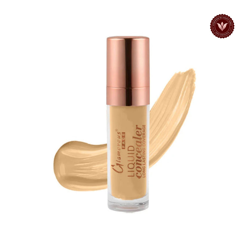 Glamorous Face Liquid Concealer Long Lasting (Shade:01) white-background product image with Vanity Vibes badge