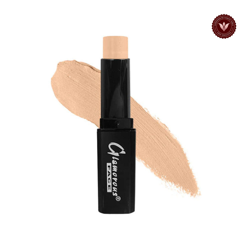 Glamorous Face foundation Stick Black (Color:38) white-background product image with Vanity Vibes badge