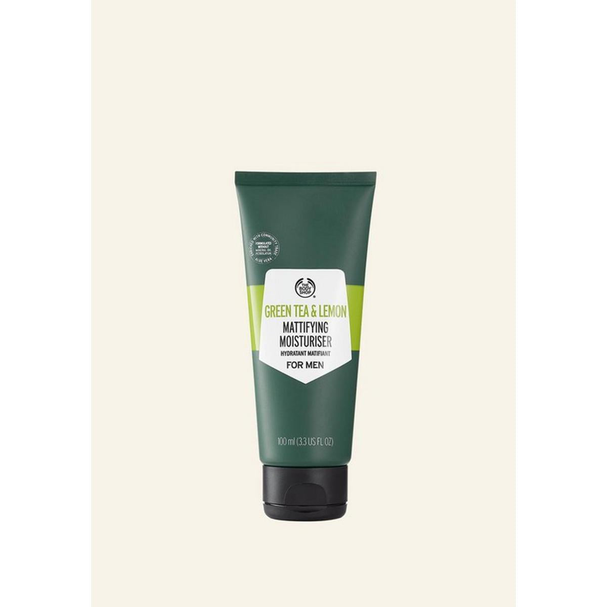 The Body Shop Green Tea and Lemon Mattifying Moisturiser For Men (100ML)
