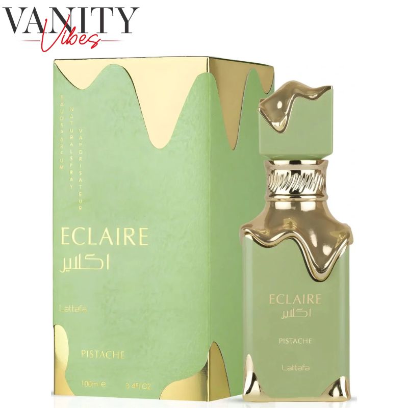 Lattafa Eclaire Pistache Perfume EDP 100ml – Long Lasting Unisex Arabic Fragrance
