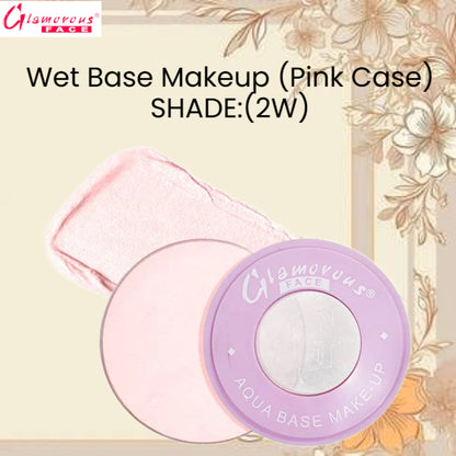 Glamorous Face Wet Base Makeup (Pink Case) (Shade:2W)