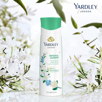 Yardley London Imperial Jasmine For Women Refreshing Body Spray 150ml