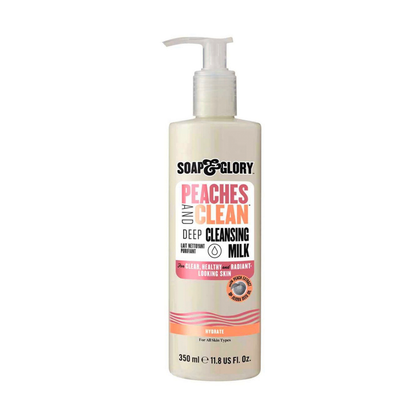 Soap & Glory Peaches & Clean Deep Cleansing Milk For All Skin Types 350ml