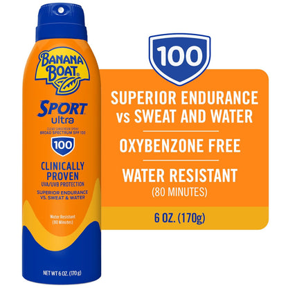 Banana Boat Sport Ultra SPF 100 Sunscreen Spray 170g