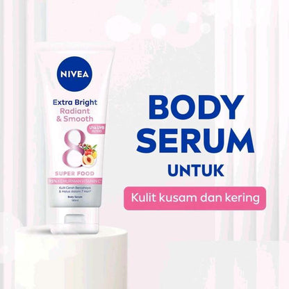 Nivea Extra Bright Radiant & Smooth Body Serum 180ml