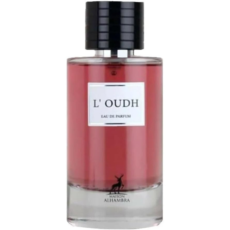L’Oudh Eau de Parfum 100ml by Maison Alhambra Long-Lasting Rich & Woody Fragrance
