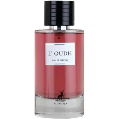 L’Oudh Eau de Parfum 100ml by Maison Alhambra Long-Lasting Rich & Woody Fragrance