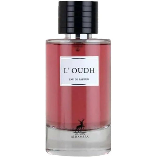 L’Oudh Eau de Parfum 100ml by Maison Alhambra Long-Lasting Rich & Woody Fragrance