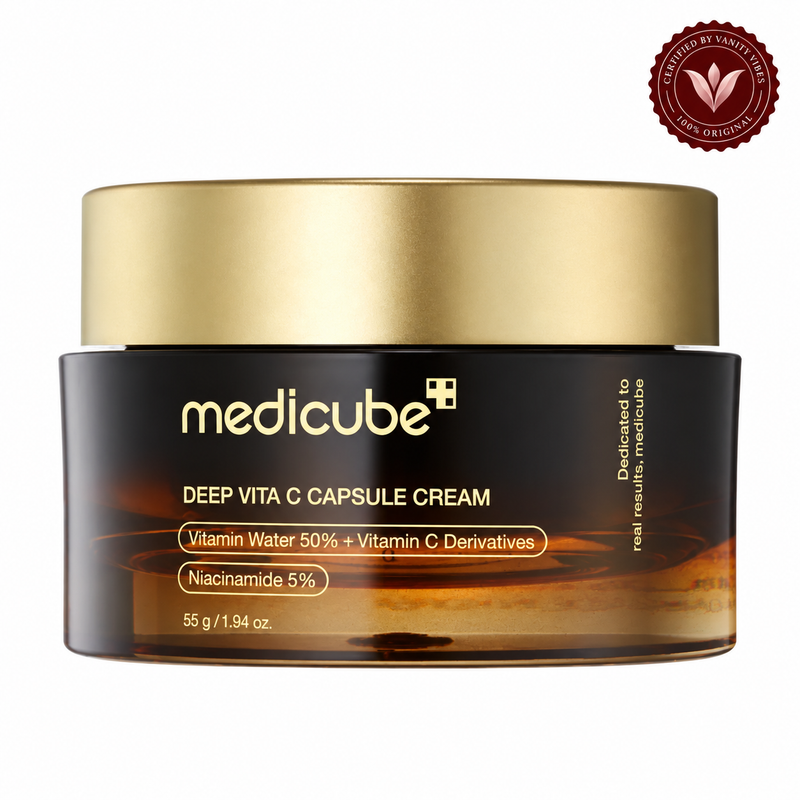 Medicube Deep Vita C Capsule Cream 55 g Brightening Care & Even Skin Tone (K Beauty) — Vanity Vibes sealed product photo