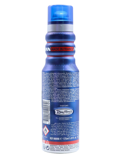 Reemax De Remy Marquis Paris Original Deodorant Spray 175ml – Long Lasting Fresh & Masculine Fragrance for Men