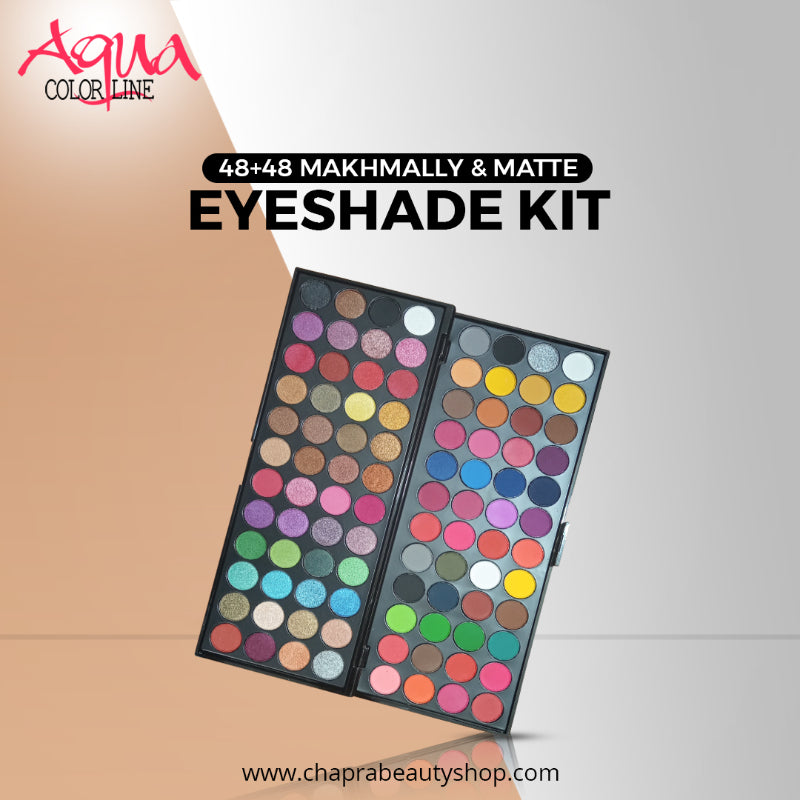 Aqua Color Line 48+48 Makhmally & Matte Makeup Palette