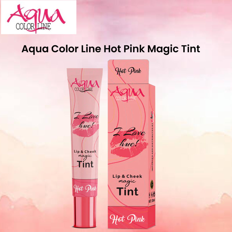 Aqua Color Line Hot Pink Magic Tint