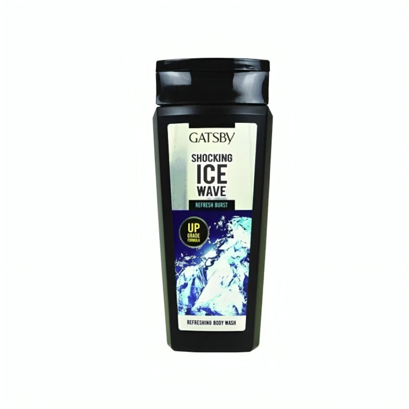 Gatsby Refreshing Burst Body Wash 250ml – Deep Cleansing Shower Gel for Instant Freshness, Long Lasting Fragrance & Energizin