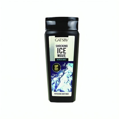 Gatsby Refreshing Burst Body Wash 250ml – Deep Cleansing Shower Gel for Instant Freshness, Long Lasting Fragrance & Energizin