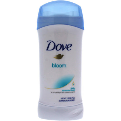 Dove Bloom 24H Invisible Solid Antiperspirant Deodorant Stick 74g