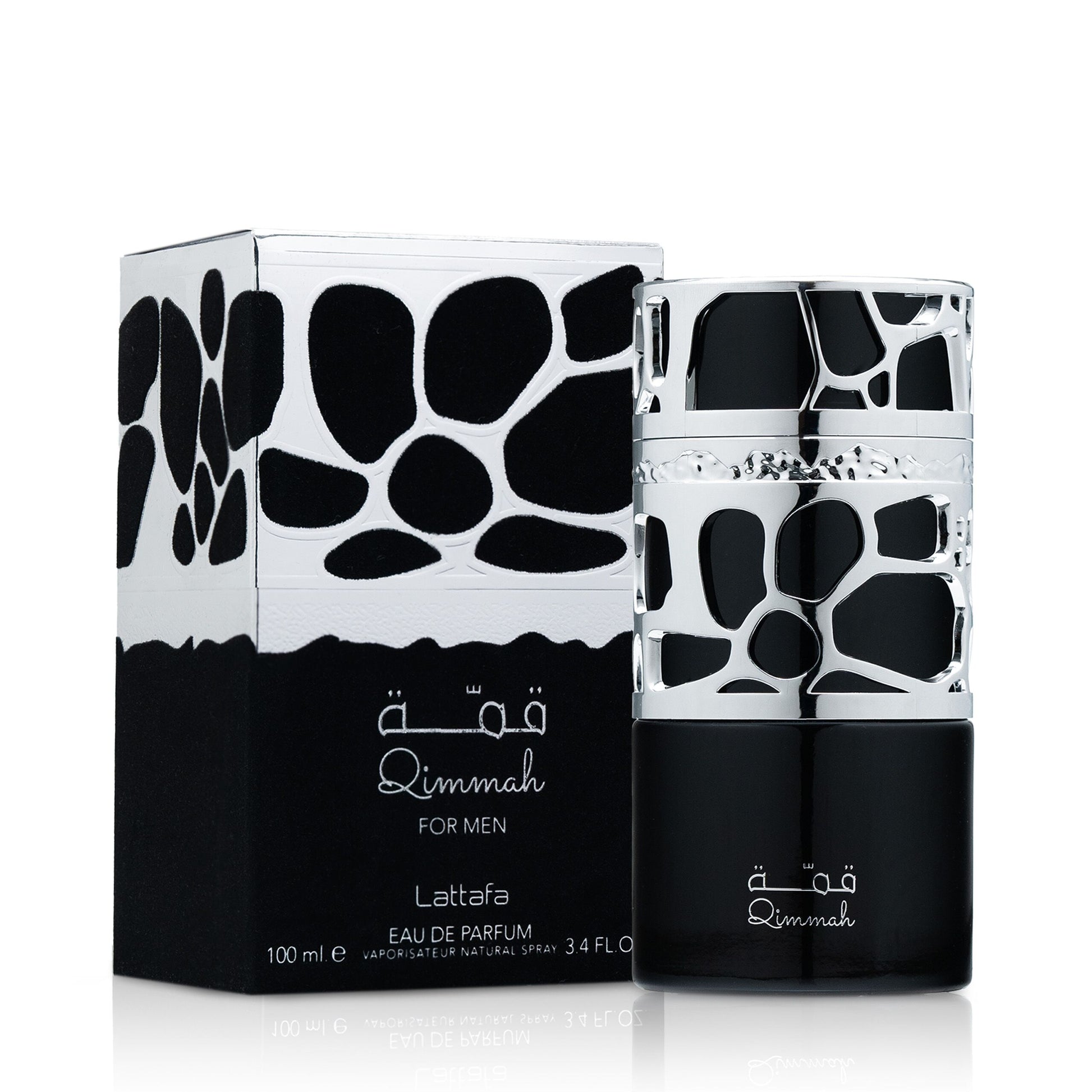 Lattafa Qimmah Eau de Parfum 100ml - Long Lasting Original Bold Woody Masculine Fragrance for Men