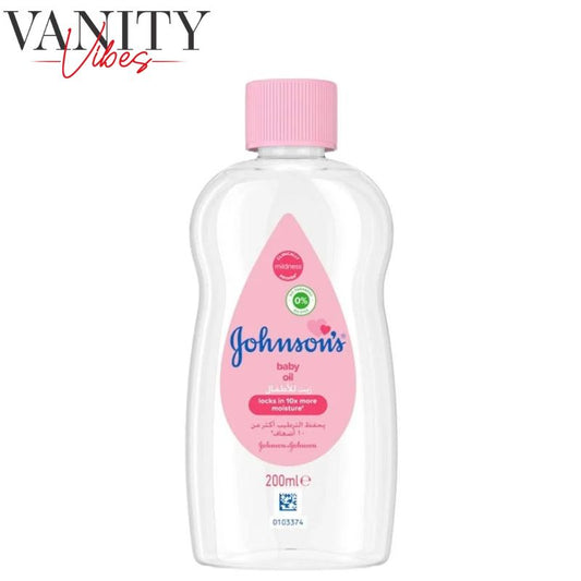 Johnson’s Baby Oil 200ml Gentle Moisturizing Care for Soft & Smooth Skin