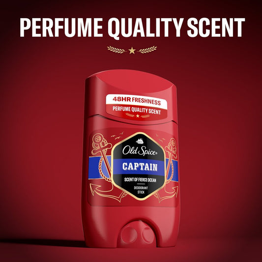 Old Spice Captain Deodorant Stick for Men 50ml