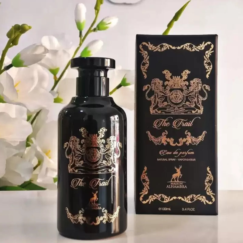 The Trail Eau de Parfum 100ml by Maison Alhambra Long-Lasting Elegant & Masculine Fragrance