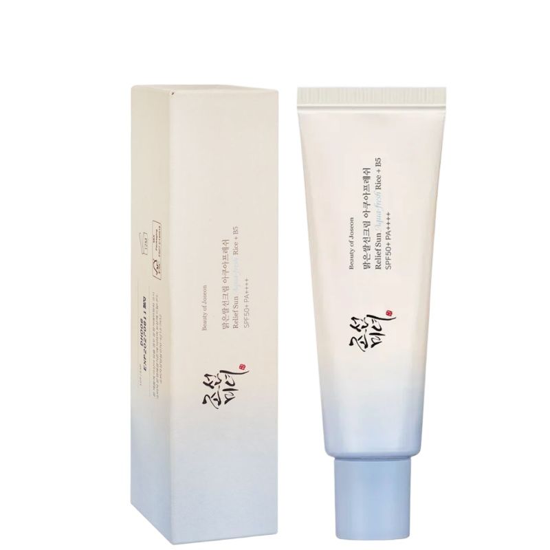 Beauty of Joseon Relief Sun Aqua Fresh with Rice + B5 SPF 50+ PA++++ 50 ml Lightweight Hydrating Sunscreen & Broad-Spectrum P