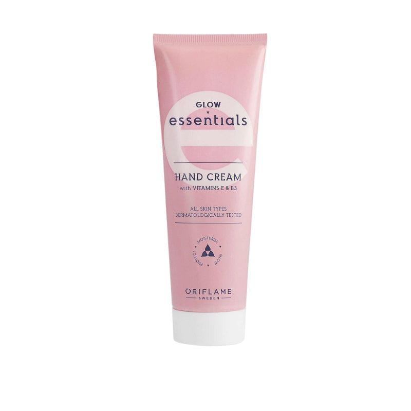 Oriflame Glow Essentials Hand Cream with Vitamin E & B3 75ml