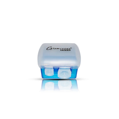 Glamorous Face Pencil Sharpner 2×1 (Blue)