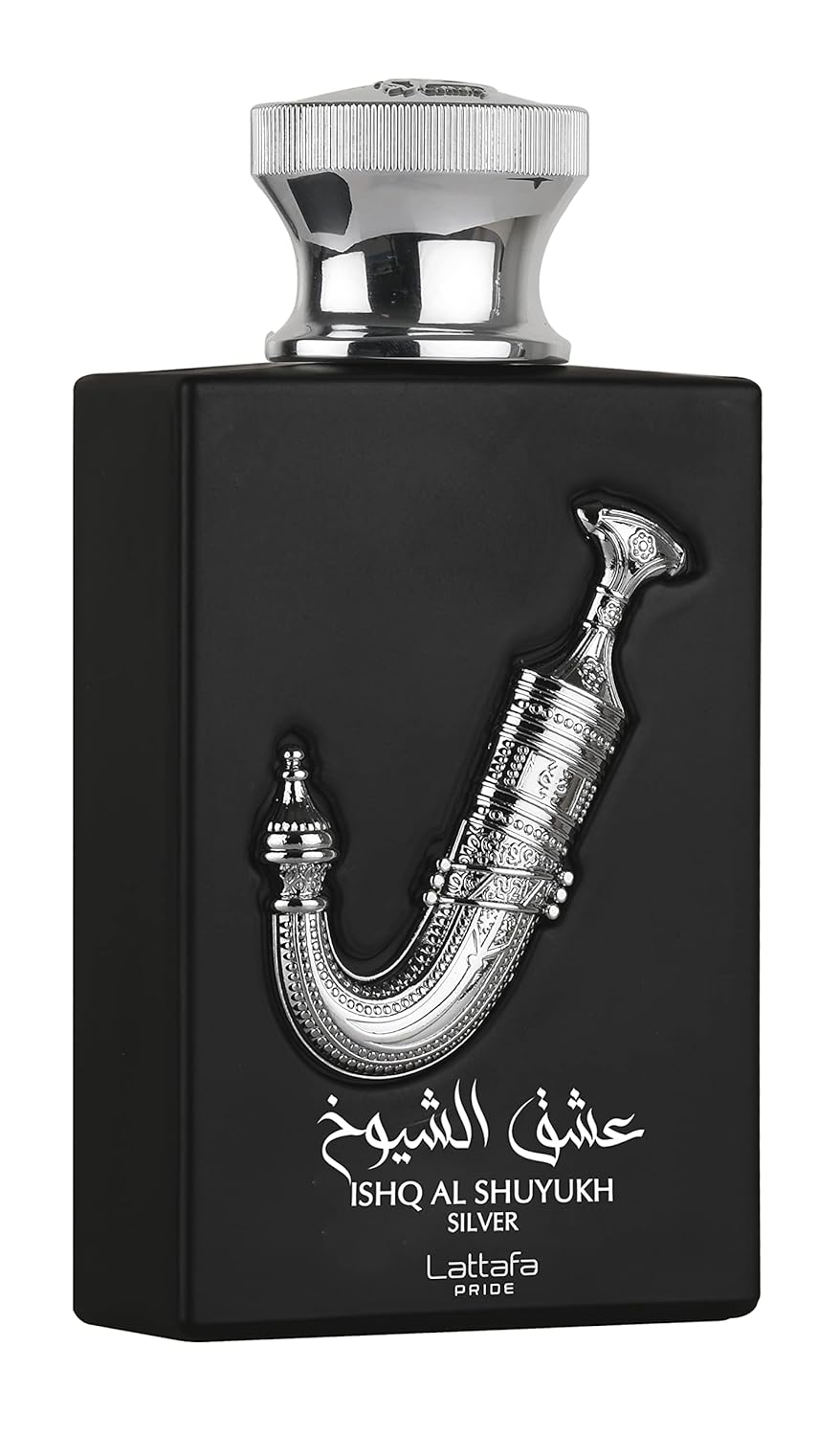 Lattafa Ishq Al Shuyukh Silver Perfume for Unisex Eau de Parfum