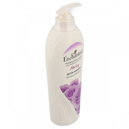 Enchanteur Alluring Perfumed Body Lotion 500ml - Deep Moisturizing Floral Fragrance Lotion for Soft, Smooth & Radiant Skin Da