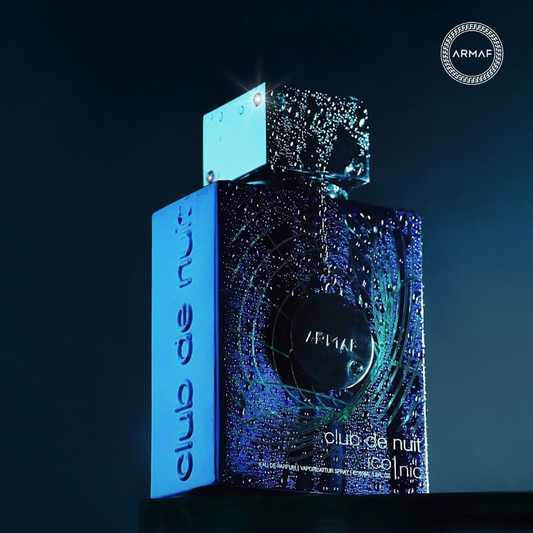 Club De Nuit Iconic by Armaf Eau de Parfum 105ml for Men - Long Lasting Fresh & Masculine Luxury Fragrance